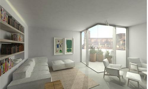 ATTICO CON GRANDE TERRAZZA